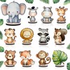 12 Pcs Woodland Animals Table Centerpiece, Cute Animals Baby Shower