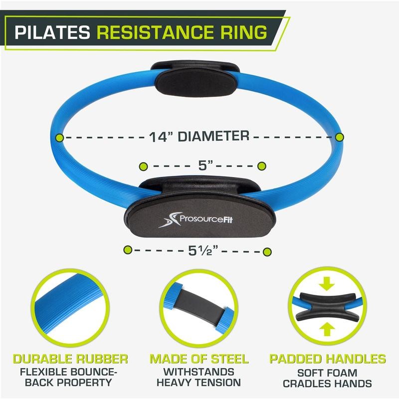 ProsourceFit Pilates Resistance Ring - Color: Blue