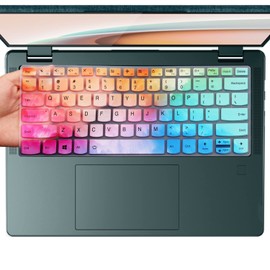 Keyboard Cover for Lenovo Yoga C740 C940 14" /Lenovo Yoga 6 13ARE05 13ALC6 /Yoga C930 930 920 13.9" /Yoga 720 720S 730 13.3" /Yoga 720 12.5" /Yoga 730 15.6"/Lenovo Flex 14 14" Keyboard Skin-Colorful