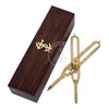 Humaira Nautical 6 Inches Nautical Professional Brass Straight Pattern Divider