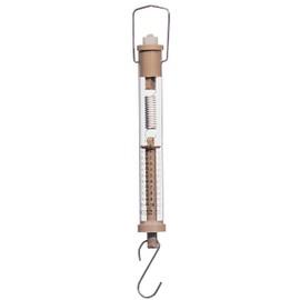 Sci-Supply Newton Force Meter Spring Scale - Max Capacity 1000g/10N, Dual Scale Labeled Brown Scale (6)