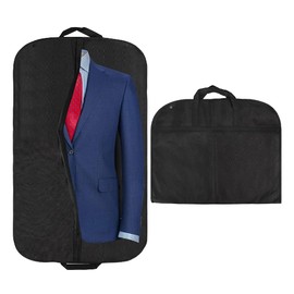 Dustproof Garment Bags, Garment Bag, Suit Protective Cover, High-Quality Suit Transport Bag, Breathable Suit Bag for Suit Jackets and Dress Storage, Clothes Cover (60 x 100 cm)