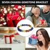 7 Chakras Gemstone Bracelet – Healing Crystal Bracelet for Women