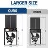 Large Automatic Chicken Coop Door Solar Powered, Aluminum Alloy Automatic