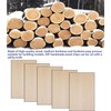 Unfinished Wood Pieces,50Pcs Basswood Sheets 1/16,Thin Plywood Wood Sheets for