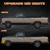 AreLokpri LED Front Side Marker Lights Compatible with Dodge Ram