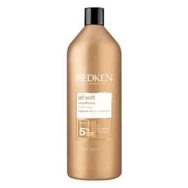 Redken All Soft Acondicionador| para cabello seco/quebradizo | brinda Suavidad y brillo Intensos | con aceite de argán 1000ml