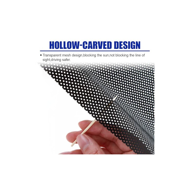 4PCS Car Side Window Sunshade - UV Protection & Glare