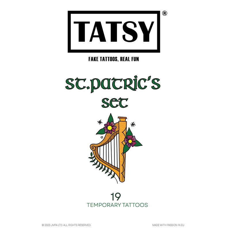 Tatsy Temporary Tattoos | For St. Patrick's Day, Irish National