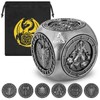 DND Fingertip Spinner Dice, 7-in-1 Metal Dice Set with 3D