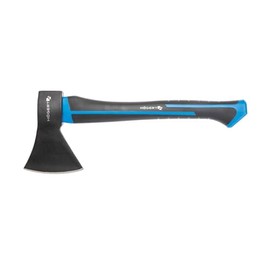 HÖGERT TECHNIK Axes 600 g with Fibreglass Handle – Universal Axe for splitting and chopping, Ergonomic Non-Slip Handle, Hardened Axe Blade 47-55 HRC, Handle Made of HDL Fibreglass Manufactured