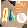 Operitacx DIY Craft Stencils Cutters Carbon Steel Embossing Templates for