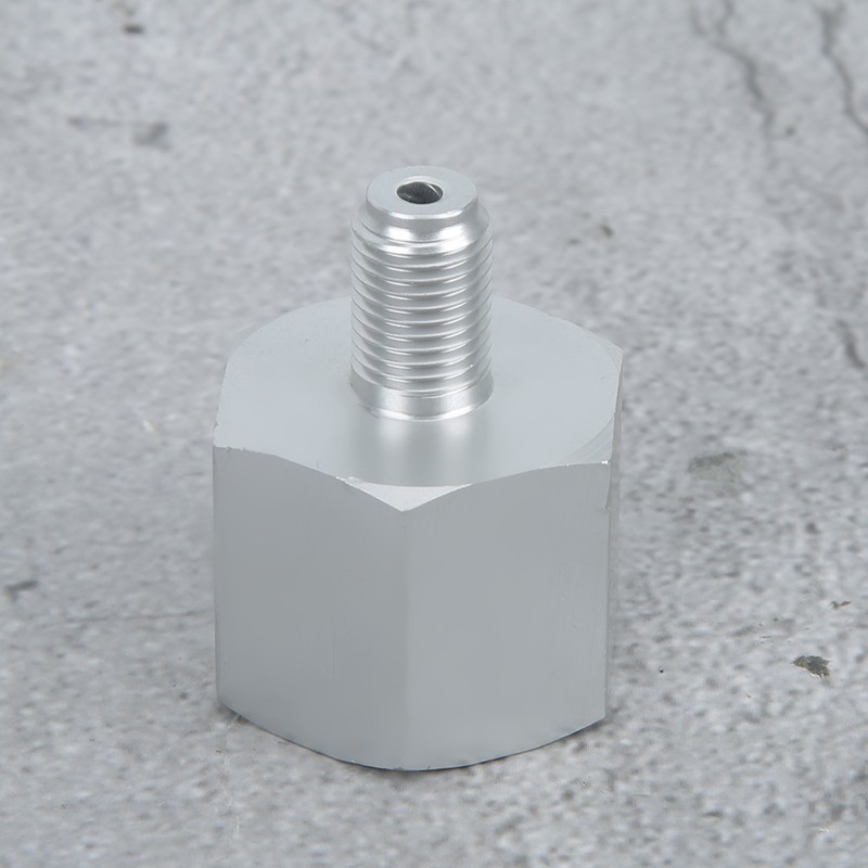 Aluminum CO2 Regulator Adapter Connector Fitting Accessories for Homebrew Beer3/8