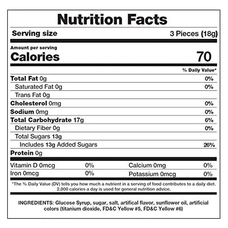 Butterscotch Hard Candy - 2LB Bag of Individually Wrapped Butter