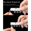 Clear Replacement Nail Tips for C10 Nail Colour Display Book