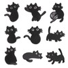 Cat Patches, 9 Pieces, Animal, Cartoon Cute, Embroidered Patches, Applique