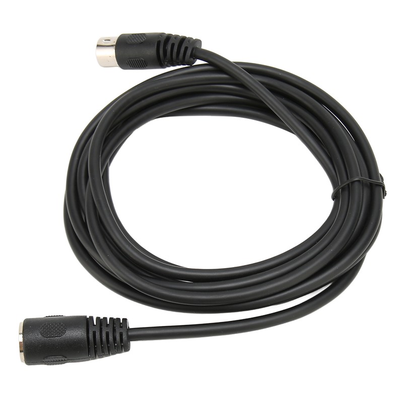 6 Pin DIN Male to Female Cable Sound Data Signal