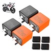 JOEBO 4 Pcs Flasher Relay, Turn Signal Relay, Flasher Relay,