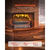 VEVOR 20 Inch Electric Fireplace Log Heater, Fireplace Insert with