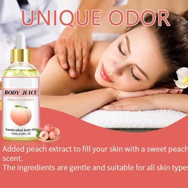 FDCBDDZ Coconut Cream Pie Body Oil,Scented Juicy Body Oil,Handcrafted Body Oil Coconut Cream Pie,Strawberry Body Oil,Pheromone Body Juice Oil (Vanilla)