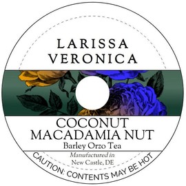 Coconut Macadamia Nut Barley Orzo Tea (Single Serve K-Cup Pods) (12 pods, ZIN: 575269) - 2 Pack