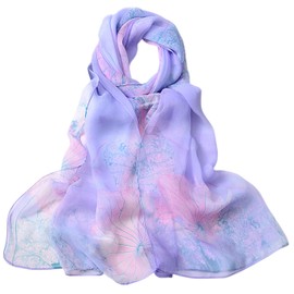 FAIRYGATE Chiffon Scarf Ladies Scarves Lightweight Clearance Soft Shawl Wrap Fashion Elegant Scarfs for Women UK Gifts A4605