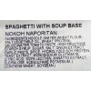 Taka Mori Instant Japanese Spaghetti w/ Ketchup Sauce Nama Napolitan