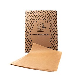 Papersaurus - 12" x 16" Natural Parchment Paper for Bakers (150 pcs) - Non-Stick Precut Sheets - Food Grade - Oven Safe Sheet Pan Liner - Great for Baking, Air Frying, and Cooking