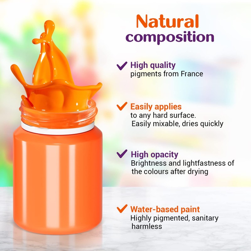 7 Artists Acrylic Paint 12x20 ml Acrylic Paints Set |