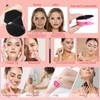 Hebterrka 8 Pieces Triangular Powder Puffs Face Makeup Setting Powder