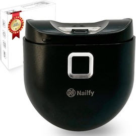 Nailfy Electric Nail Clipper, Electric Nail Sharpener, Automatic Nail Clipper, Comes with Friendly Illustrated Instructions (English Language Not Guaranteed)