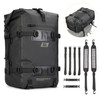 Rhinowalk Motorcycle Tail Bag, Travel Luggage Bags, Waterproof Rear Carrier,