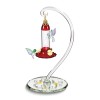 Glass Baron Hummingbirds Sweet Feeder Figurine