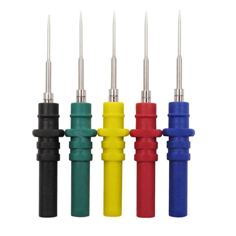 5PCS Back Probe Pins Set for for Automotive, Telecommunications, Industrial