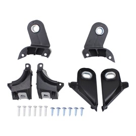 HouYeen Front Left and Right Headlight Bracket Repair Kit for Fi-at 500 500C 500L 500X 2007-Onwards