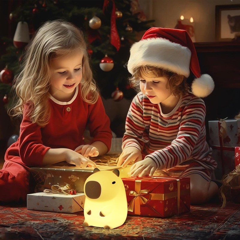 Lampeez Night Light, LED Light, Nursing Light, Capybara, Bedside Lamp,