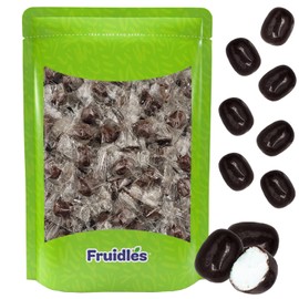 Chocolate Covered Buttermints, Mint Candies, After Dinner Mints, Butter Mint Candy, Fat-Free, Individually Wrapped (25 Count)