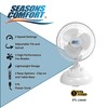 Seasons Comfort Personal Clip Or Desk Fan With Removable Base,