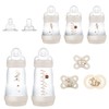 MAM Matte Essentials Gift Set, 10-Piece, Newborn, Unisex,1 Count (Pack