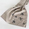 Helen Round Bee Tea Towel, Natural Linen. This beautiful, hand