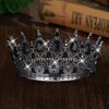 Queen Crown Rhinestone Wedding Crowns and Tiaras for Women Costume