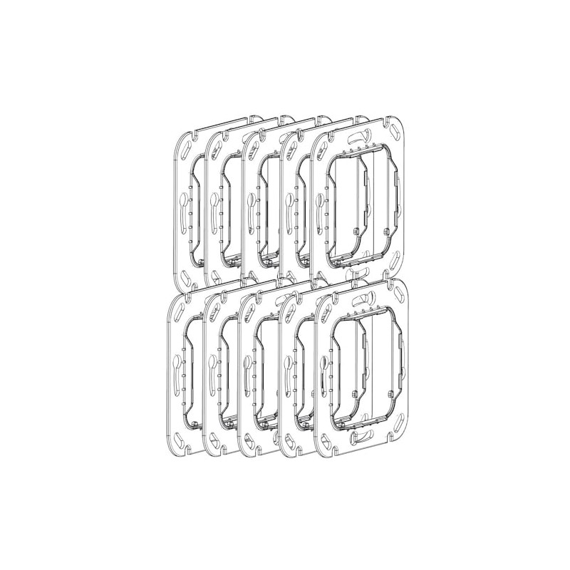 Somfy Smoove 9016911 Mounting Plate (Pack of 10)