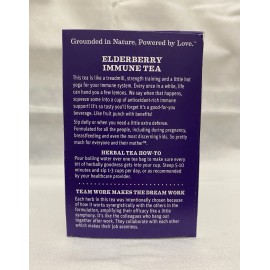 Earth Mama Organic Elderberry Immune Tea 16-Count Box