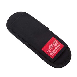 Manhattan Portage Shoulder Pad (S) Black Hook & Loop Strap with Thick Padding Adjustable 2.5 Inches Wide 1000D Cordura Comfort
