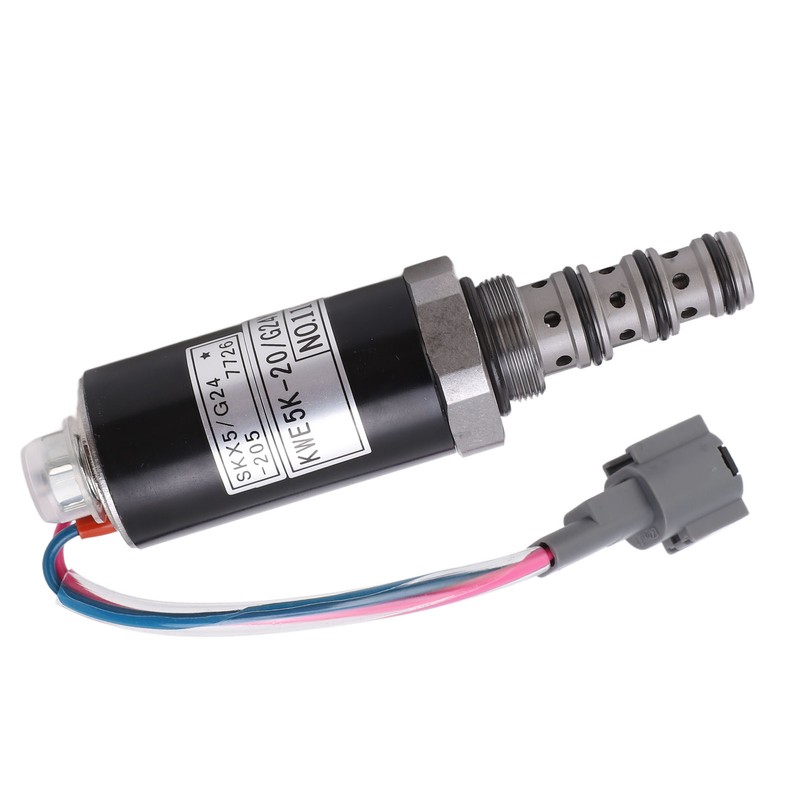 Rotary Solenoid Valve Alloy Steel Corrosion Resistance 669‑43000201 for KATO