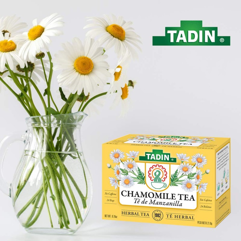 Tadin Manzanilla Chamomile Tea, 24 ct (Pack of 2)