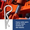 Cotter Pin Zinc B-Shaped Tractor Pin Clip Fastener Hitch Hairpin