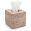Rattan Tissue Box Cover Napkin Holder for Home Office Car