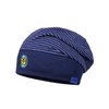 maximo Baby-Jungen Beanie, GOTS Mütze, Mehrfarbig (Dunkelmarine-Bluemeliert/Navy 614), 49