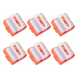 6 Orange Cutter Heads, Sliding Cutter, Bidirectional Cutter, Suitable for A3 A4 Cutter.